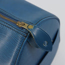 LOUIS VUITTON Epi Speedy 35 Hand Bag Toledo Blue M42995 LV Auth 183445-15