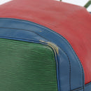 LOUIS VUITTON Epi Noe Shoulder Bag Tricolor Red Blue M44084 LV Auth 183448-10