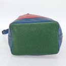 LOUIS VUITTON Epi Noe Shoulder Bag Tricolor Red Blue M44084 LV Auth 183448-9