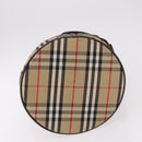 Burberrys Nova Check Purse Shoulder Bag Canvas Beige Auth 183449A-6