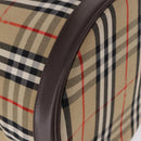 Burberrys Nova Check Purse Shoulder Bag Canvas Beige Auth 183449A-15