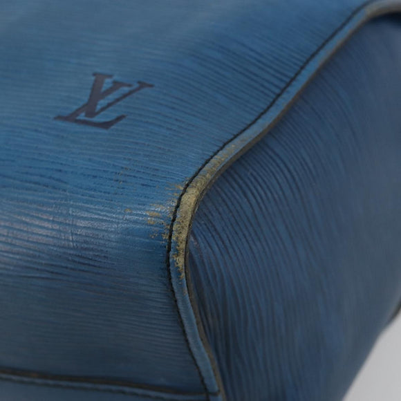 LOUIS VUITTON Epi Speedy 25 Hand Bag Toledo Blue M43015 LV Auth 183450