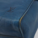 LOUIS VUITTON Epi Speedy 25 Hand Bag Toledo Blue M43015 LV Auth 183450-12