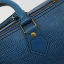LOUIS VUITTON Epi Speedy 25 Hand Bag Toledo Blue M43015 LV Auth 183450-15