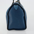 LOUIS VUITTON Epi Speedy 25 Hand Bag Toledo Blue M43015 LV Auth 183450-4