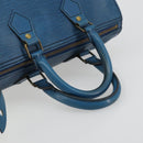 LOUIS VUITTON Epi Speedy 25 Hand Bag Toledo Blue M43015 LV Auth 183450-7