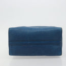 LOUIS VUITTON Epi Speedy 25 Hand Bag Toledo Blue M43015 LV Auth 183450-9
