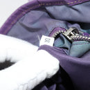 PRADA Tote Bag Nylon Purple Silver Auth 183451-12