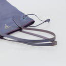 PRADA Tote Bag Nylon Purple Silver Auth 183451-7