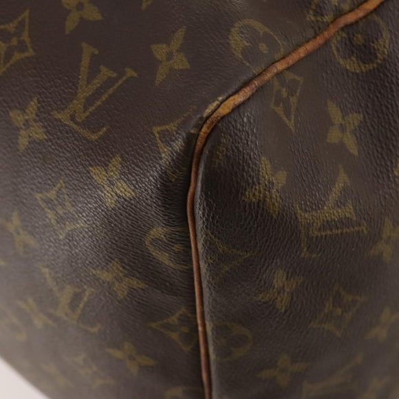 LOUIS VUITTON Monogram Keepall 55 Boston Bag M41424 LV Auth 183454