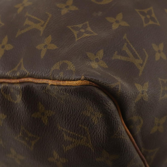 LOUIS VUITTON Monogram Keepall 55 Boston Bag M41424 LV Auth 183454