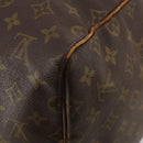 LOUIS VUITTON Monogram Keepall 55 Boston Bag M41424 LV Auth 183454-17