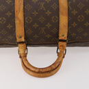 LOUIS VUITTON Monogram Keepall 55 Boston Bag M41424 LV Auth 183454-7