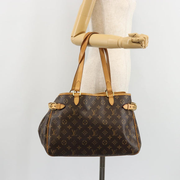 LOUIS VUITTON Monogram Batignolles Horizontal Tote Bag M51154 LV Auth 183459A