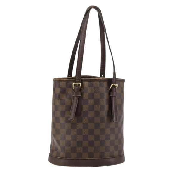 LOUIS VUITTON Damier Ebene Marais Shoulder Bag N42240 LV Auth 183460
