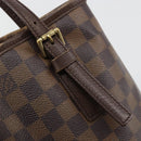 LOUIS VUITTON Damier Ebene Marais Shoulder Bag N42240 LV Auth 183460-10