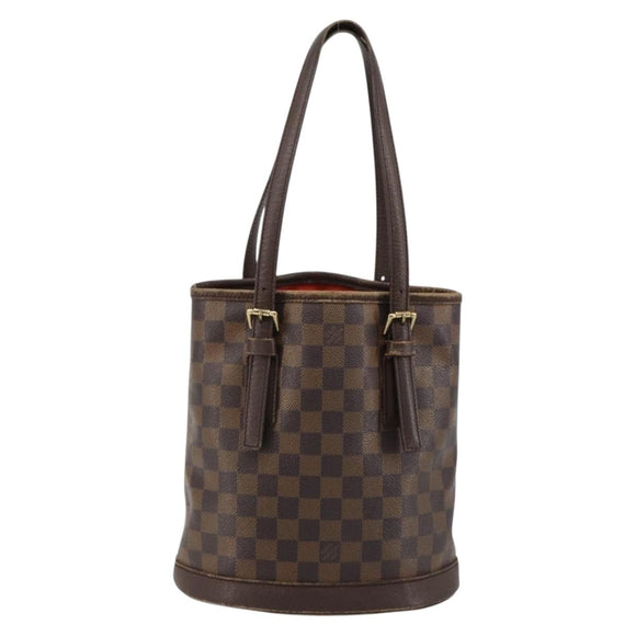 LOUIS VUITTON Damier Ebene Marais Shoulder Bag N42240 LV Auth 183460