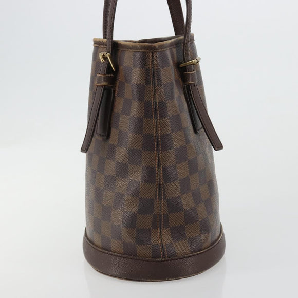 LOUIS VUITTON Damier Ebene Marais Shoulder Bag N42240 LV Auth 183460
