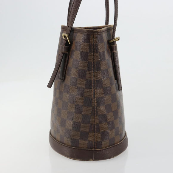 LOUIS VUITTON Damier Ebene Marais Shoulder Bag N42240 LV Auth 183460