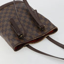 LOUIS VUITTON Damier Ebene Marais Shoulder Bag N42240 LV Auth 183460-6