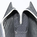 CARTIER Clutch Bag Leather Black Silver Auth 183463A-18