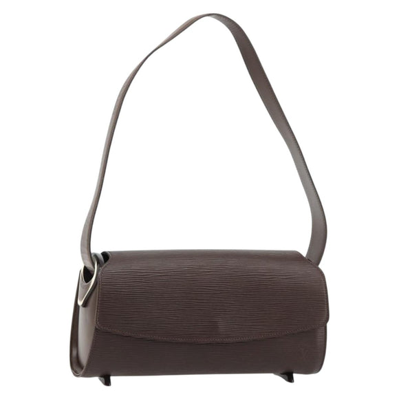 LOUIS VUITTON Epi Nocturn PM Shoulder Bag Mocha M5218D LV Auth 183464A