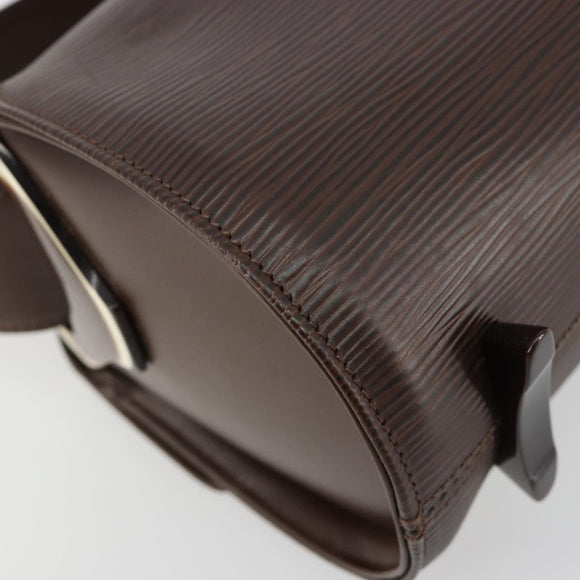 LOUIS VUITTON Epi Nocturn PM Shoulder Bag Mocha M5218D LV Auth 183464A