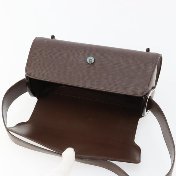 LOUIS VUITTON Epi Nocturn PM Shoulder Bag Mocha M5218D LV Auth 183464A