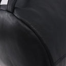 LOEWE Anagram Purse Shoulder Bag Leather Black Auth 183471A-16