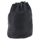 LOEWE Anagram Purse Shoulder Bag Leather Black Auth 183471A-13