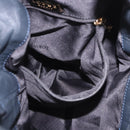 LOEWE Anagram Purse Shoulder Bag Leather Black Auth 183471A-12