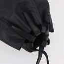 LOEWE Anagram Purse Shoulder Bag Leather Black Auth 183471A-6