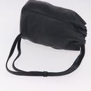 LOEWE Anagram Purse Shoulder Bag Leather Black Auth 183471A-7
