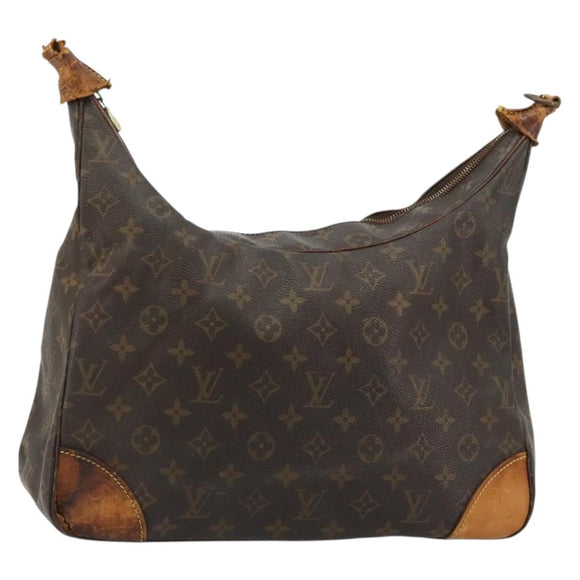 LOUIS VUITTON Monogram Boulogne 35 Schultertasche M51260 LV Auth 183472