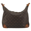 LOUIS VUITTON Monogram Boulogne 35 Schultertasche M51260 LV Auth 183472-2