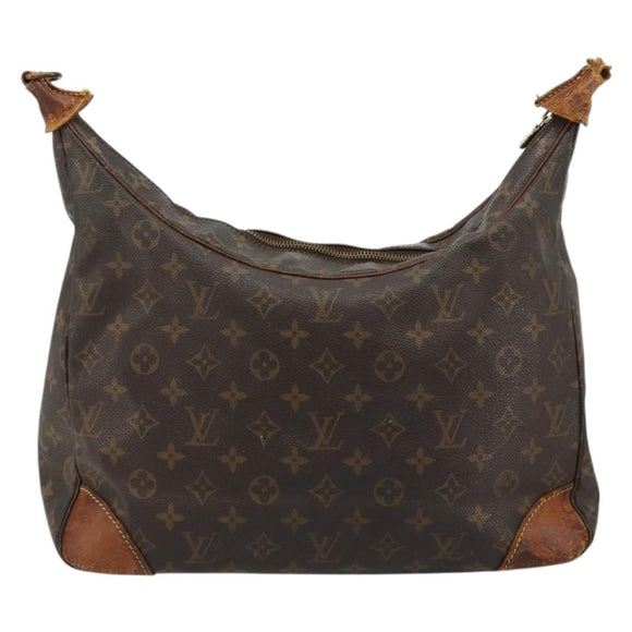 LOUIS VUITTON Monogram Boulogne 35 Schultertasche M51260 LV Auth 183472