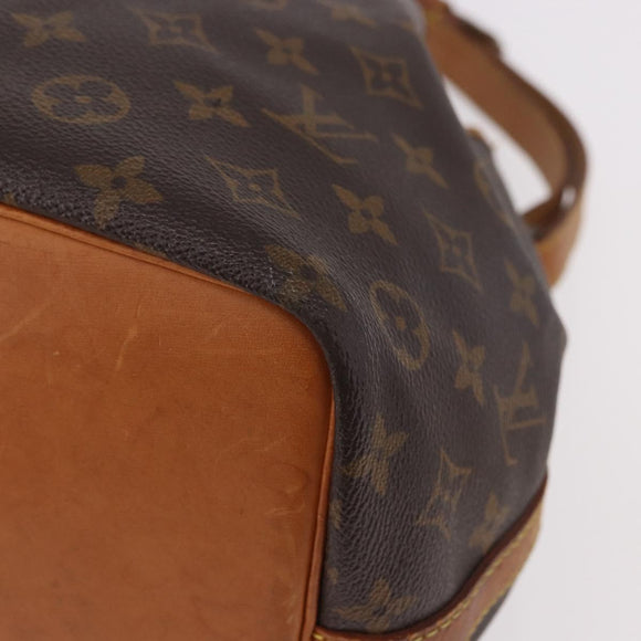 LOUIS VUITTON Monogram Petit Noe Schoudertas M42226 LV Auth 183473