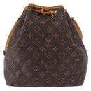 LOUIS VUITTON Monogram Petit Noe Schoudertas M42226 LV Auth 183473-13