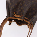 LOUIS VUITTON Monogram Petit Noe Schoudertas M42226 LV Auth 183473-6