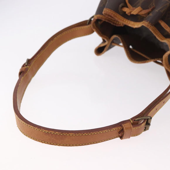 LOUIS VUITTON Monogram Petit Noe Schoudertas M42226 LV Auth 183473