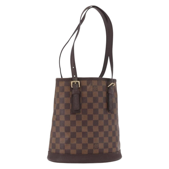 LOUIS VUITTON Damier Ebene Marais Shoulder Bag N42240 LV Auth 183474