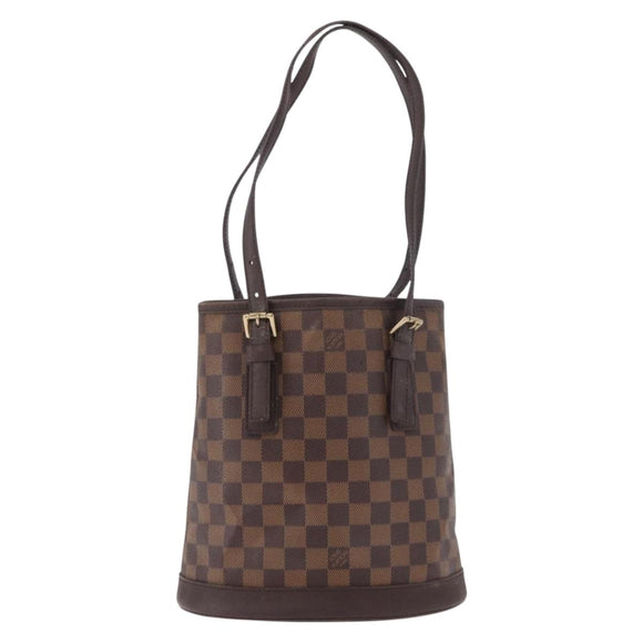 LOUIS VUITTON Damier Ebene Marais Shoulder Bag N42240 LV Auth 183474