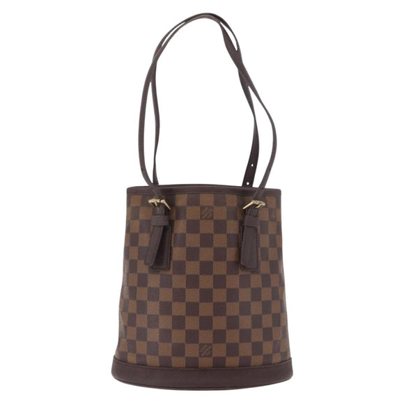 LOUIS VUITTON Damier Ebene Marais Shoulder Bag N42240 LV Auth 183474
