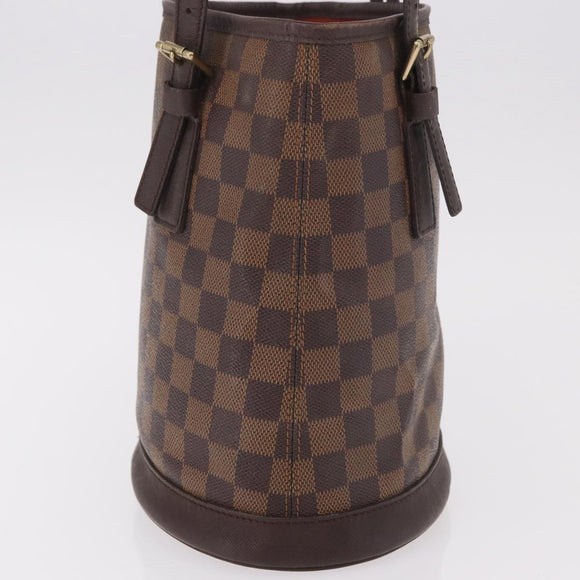 LOUIS VUITTON Damier Ebene Marais Shoulder Bag N42240 LV Auth 183474