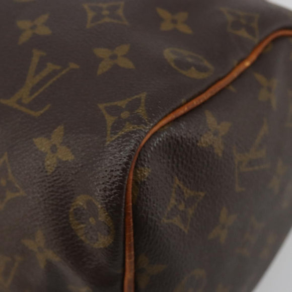 LOUIS VUITTON Monogram Speedy 25 Hand Bag M41528 LV Auth 183475A