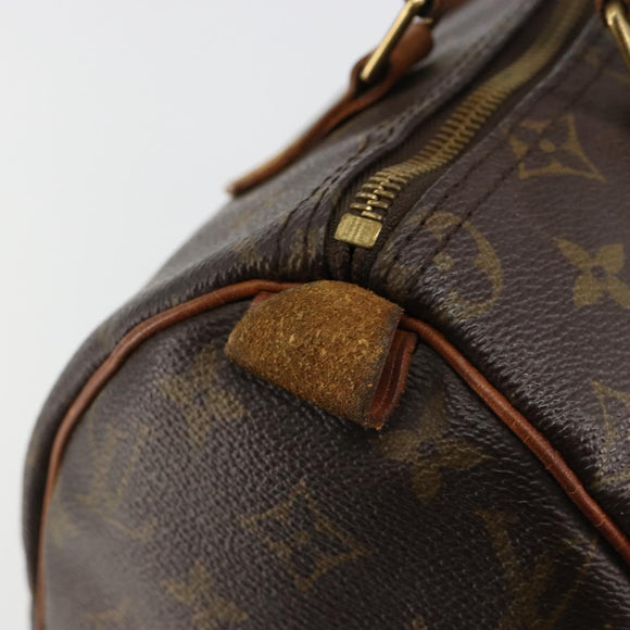 LOUIS VUITTON Monogram Speedy 25 Hand Bag M41528 LV Auth 183475A