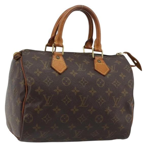 LOUIS VUITTON Monogram Speedy 25 Hand Bag M41528 LV Auth 183475A