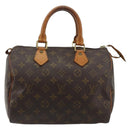 LOUIS VUITTON Monogram Speedy 25 Hand Bag M41528 LV Auth 183475A-13