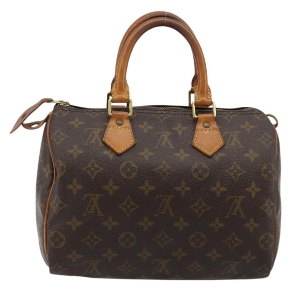 LOUIS VUITTON Monogram Speedy 25 Hand Bag M41528 LV Auth 183475A
