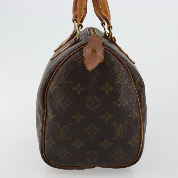LOUIS VUITTON Monogram Speedy 25 Hand Bag M41528 LV Auth 183475A